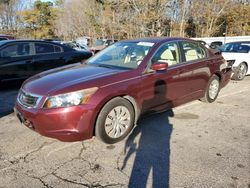 Salvage cars for sale from Copart Austell, GA: 2008 Honda Accord LX