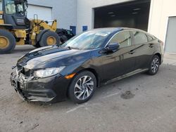 Honda salvage cars for sale: 2016 Honda Civic EX