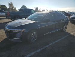 Salvage cars for sale at Van Nuys, CA auction: 2018 Honda Accord Touring Hybrid