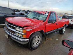 Salvage cars for sale from Copart Lebanon, TN: 1995 Chevrolet GMT-400 C1500