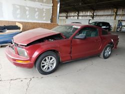 Salvage cars for sale from Copart Phoenix, AZ: 2007 Ford Mustang