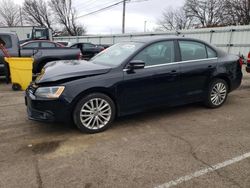 Salvage cars for sale from Copart Moraine, OH: 2013 Volkswagen Jetta SEL