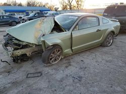 Salvage cars for sale at Wichita, KS auction: 2005 Ford Mustang