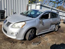 Pontiac Vibe gt salvage cars for sale: 2009 Pontiac Vibe GT