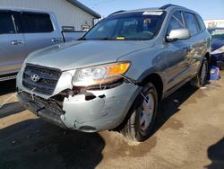 Salvage cars for sale at auction: 2008 Hyundai Santa FE GLS