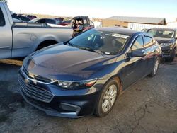 Salvage cars for sale from Copart North Las Vegas, NV: 2018 Chevrolet Malibu LT