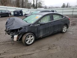 Salvage cars for sale from Copart Center Rutland, VT: 2018 Chevrolet Cruze LT