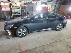 Salvage cars for sale from Copart Albany, NY: 2019 Honda Civic LX