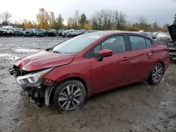 Salvage cars for sale from Copart Portland, OR: 2022 Nissan Versa SV