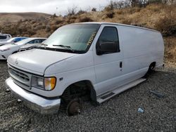 Salvage cars for sale at Reno, NV auction: 2002 Ford Econoline E350 Super Duty Van