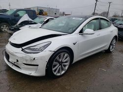 Salvage cars for sale from Copart Chicago Heights, IL: 2020 Tesla Model 3