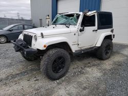 Salvage cars for sale from Copart Elmsdale, NS: 2015 Jeep Wrangler Sahara