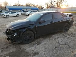 Salvage cars for sale from Copart Wichita, KS: 2022 Hyundai Elantra SEL