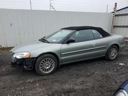 Salvage cars for sale from Copart Albany, NY: 2004 Chrysler Sebring LXI