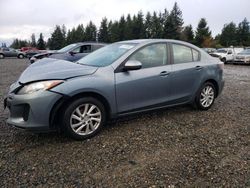 Salvage cars for sale from Copart Graham, WA: 2012 Mazda 3 I