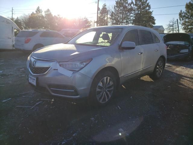 2016 Acura MDX Technology