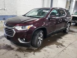 Buy Salvage Cars For Sale now at auction: 2018 Chevrolet Traverse LT