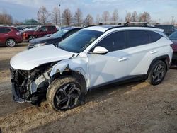 Salvage cars for sale at Bridgeton, MO auction: 2022 Hyundai Tucson SEL