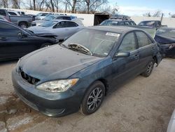 Toyota Camry LE salvage cars for sale: 2005 Toyota Camry LE