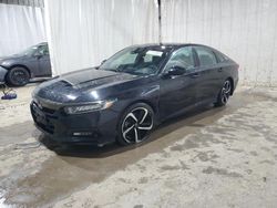 Salvage cars for sale from Copart Central Square, NY: 2019 Honda Accord Sport