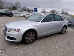 Audi salvage cars for sale: 2010 Audi A4 Premium