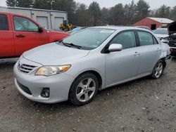 Salvage cars for sale at Mendon, MA auction: 2013 Toyota Corolla Base