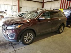 Salvage cars for sale at Billings, MT auction: 2017 KIA Sorento LX