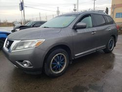 Salvage cars for sale from Copart Ontario Auction, ON: 2016 Nissan Pathfinder S