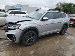 Salvage cars for sale from Copart Opa Locka, FL: 2021 Volkswagen Atlas SE