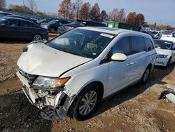 Salvage cars for sale at Bridgeton, MO auction: 2016 Honda Odyssey EXL