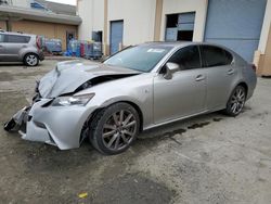 Salvage cars for sale at Hayward, CA auction: 2015 Lexus GS 350