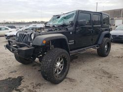 Jeep salvage cars for sale: 2016 Jeep Wrangler Unlimited Sport