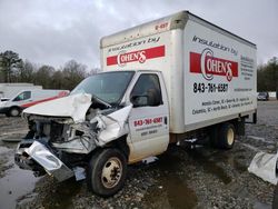 Salvage Trucks for parts for sale at auction: 2019 Ford Econoline E350 Super Duty Cutaway Van