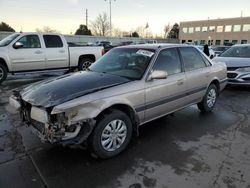 Salvage cars for sale at Littleton, CO auction: 1991 Mazda 626 DX