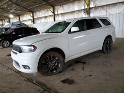 Salvage cars for sale from Copart Phoenix, AZ: 2020 Dodge Durango GT