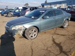 Salvage cars for sale at Woodhaven, MI auction: 2009 Chevrolet Malibu 1LT