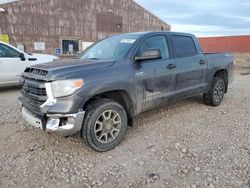 Salvage cars for sale from Copart Rapid City, SD: 2014 Toyota Tundra Crewmax SR5