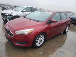 Salvage cars for sale at Grand Prairie, TX auction: 2015 Ford Focus SE