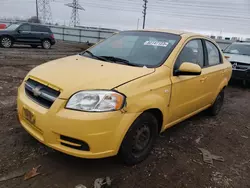 Salvage cars for sale at Elgin, IL auction: 2008 Chevrolet Aveo Base