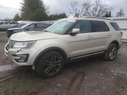 Ford salvage cars for sale: 2017 Ford Explorer Limited