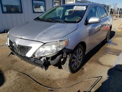 Salvage cars for sale from Copart Pekin, IL: 2009 Toyota Corolla Base