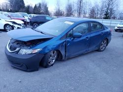 Honda Civic EX salvage cars for sale: 2015 Honda Civic EX