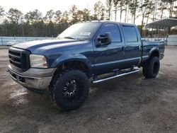 Salvage cars for sale at Harleyville, SC auction: 2001 Ford F350 SRW Super Duty