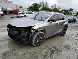 Salvage cars for sale from Copart Opa Locka, FL: 2019 Lexus NX 300 Base