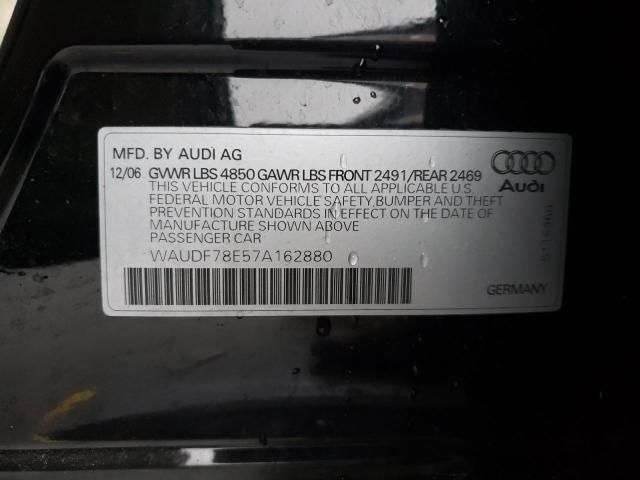 2007 Audi A4 2.0T Quattro