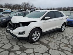 Salvage cars for sale at Rogersville, MO auction: 2018 Ford Edge SEL