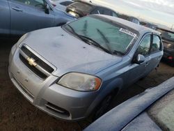 Salvage cars for sale at Brighton, CO auction: 2011 Chevrolet Aveo LS