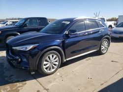 Salvage cars for sale from Copart Grand Prairie, TX: 2019 Infiniti QX50 Essential