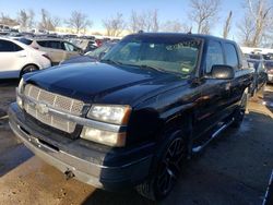 Salvage cars for sale from Copart Bridgeton, MO: 2004 Chevrolet Avalanche K1500