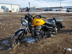 Salvage cars for sale from Copart Brighton, CO: 2022 Royal Enfield Motors Meteor 350
